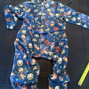 NWT Children’s Place one piece zipper PJ’s (boys) size 10/12